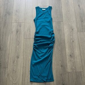 Michael Stars Teal Midi Dress